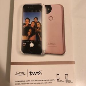 Rose Gold iPhone 6plus 7plus 8plus Lumee two case